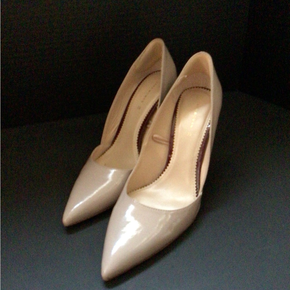 Cream Zara Woman Size 8 Heels